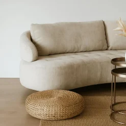 Ygo 2,5 -zit LOLITA Verstelbare Rug Beige B242| Zitbanken