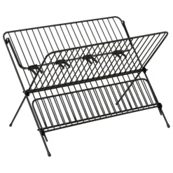Ygo Afdruiprek EGOUTTE 2Niv. Zwart| Keukenaccessoires