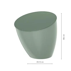 Ygo Afvalbakje CALYPSO 2.2l Nordic Sage| Vuilbakken