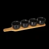 Ygo Aperoset THE BLACK MENU 5-delig| Aperitief & Wijn|Servies