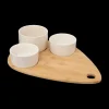 Ygo Aperoset WHITEWOOD Druppel 4Del.| Servies|Aperitief & Wijn