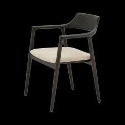 Ygo Armstoel ANTOINE Ash Wood Havana/Oat| Stoelen