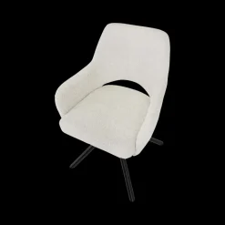 Ygo Armstoel AVORIO Cream Bouclé| Stoelen