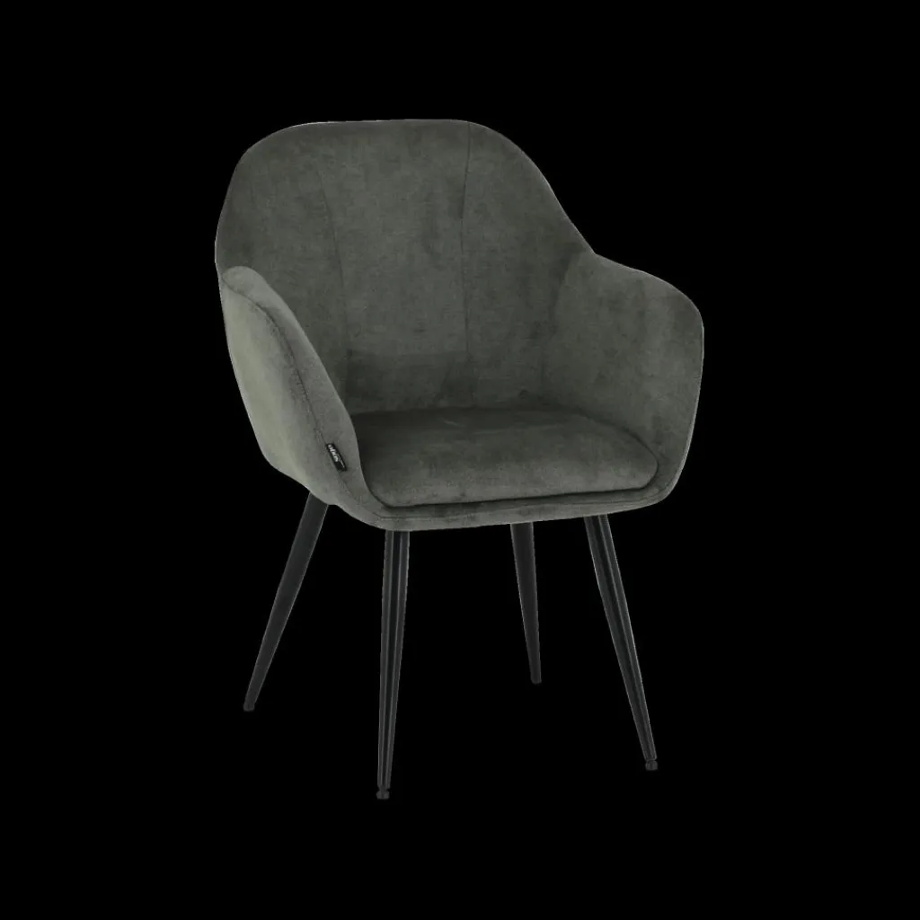 Ygo Armstoel BARKER vintage groen| Stoelen
