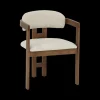Ygo Armstoel BERNARD Ash Wood Walnut| Stoelen