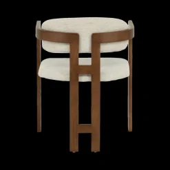 Ygo Armstoel BERNARD Ash Wood Walnut| Stoelen
