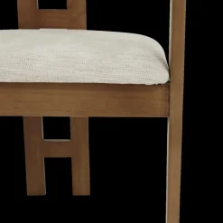 Ygo Armstoel BERNARD Ash Wood Walnut| Stoelen