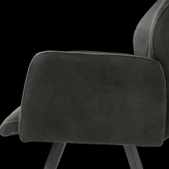 Ygo Armstoel ELODIE Zorro Antraciet| Stoelen