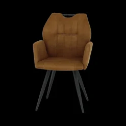 Ygo Armstoel ELODIE Zorro Cognac| Stoelen