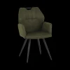 Ygo Armstoel ELODIE Zorro Moss| Stoelen