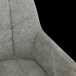 Ygo Armstoel LIZZY Steel Grey| Stoelen