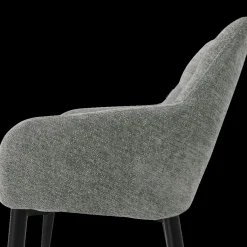 Ygo Armstoel LIZZY Steel Grey| Stoelen