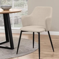 Ygo Armstoel LONNE Basel Beige| Stoelen