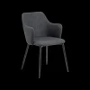 Ygo Armstoel LONNE Basel Dark Grey| Stoelen