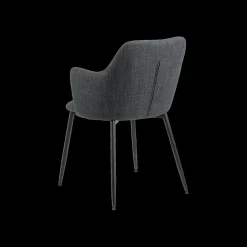 Ygo Armstoel LONNE Basel Dark Grey| Stoelen