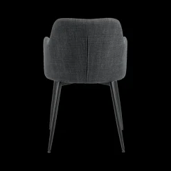 Ygo Armstoel LONNE Basel Dark Grey| Stoelen