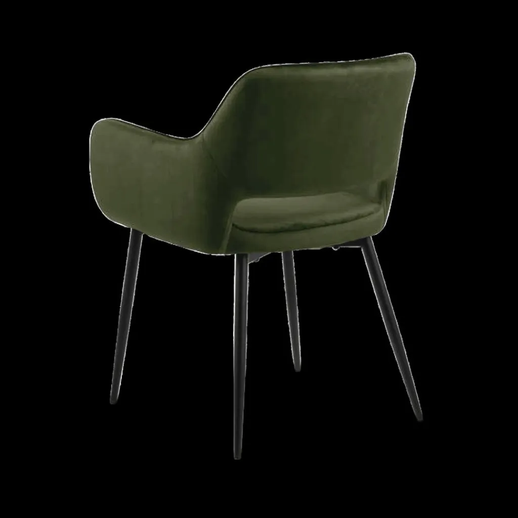 Ygo Armstoel NELE DUBLIN 52 olive green| Stoelen
