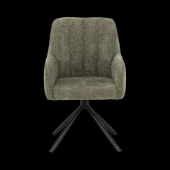Ygo Armstoel ROCCO 360° Brown Natural| Stoelen