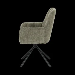 Ygo Armstoel ROCCO 360° Brown Natural| Stoelen
