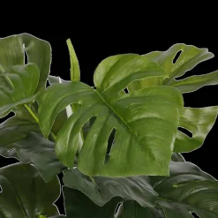 Ygo Artif. Monstera Groen in Pot Stan Grijs| Woondecoratie