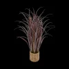 Ygo Artif. Plant ZHYA L Bordeaux in Mand| Woondecoratie