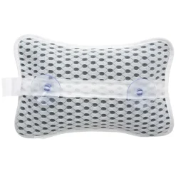 Ygo Badkussen BATHS Poly. Grijs/Wit| Bad- & Doucheaccessoires