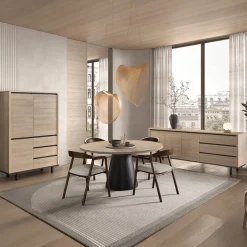 Ygo Barkast CHARLIE Urban Oak B116| Bergkasten