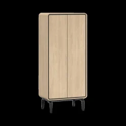 Ygo Barkast NESTOR Eik/Zwart B76| Bergkasten