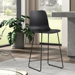 Ygo Barkruk SABRINA PP Zwart| Stoelen