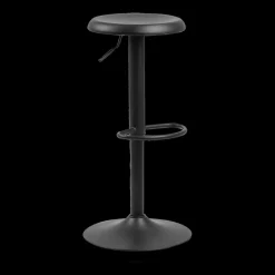 Ygo Barstoel FACTORY metal matt black rough powder coated| Barkrukken
