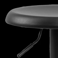 Ygo Barstoel FACTORY metal matt black rough powder coated| Barkrukken