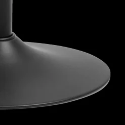 Ygo Barstoel FACTORY metal matt black rough powder coated| Barkrukken