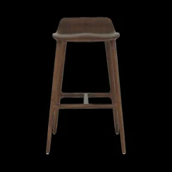 Ygo Barstoel FAVELA Ash Wood Walnut ZH65| Barkrukken
