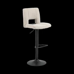 Ygo Barstoel FINLEY Basel Beige 24| Stoelen|Barkrukken