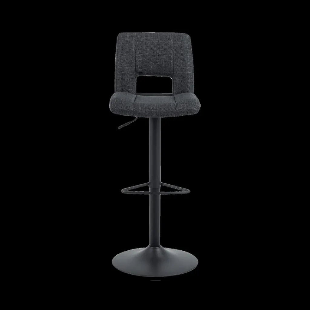 Ygo Barstoel FINLEY Basel Dark Grey 19| Stoelen|Barkrukken
