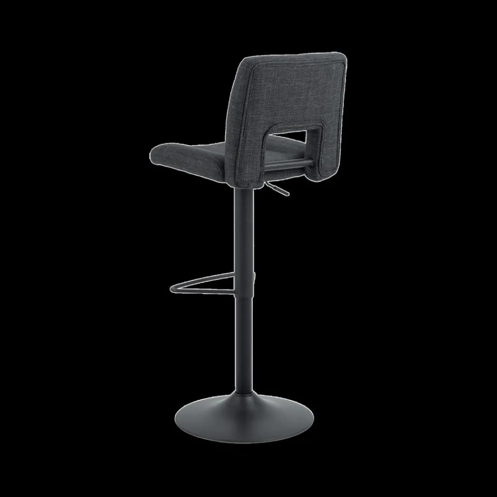 Ygo Barstoel FINLEY Basel Dark Grey 19| Stoelen|Barkrukken