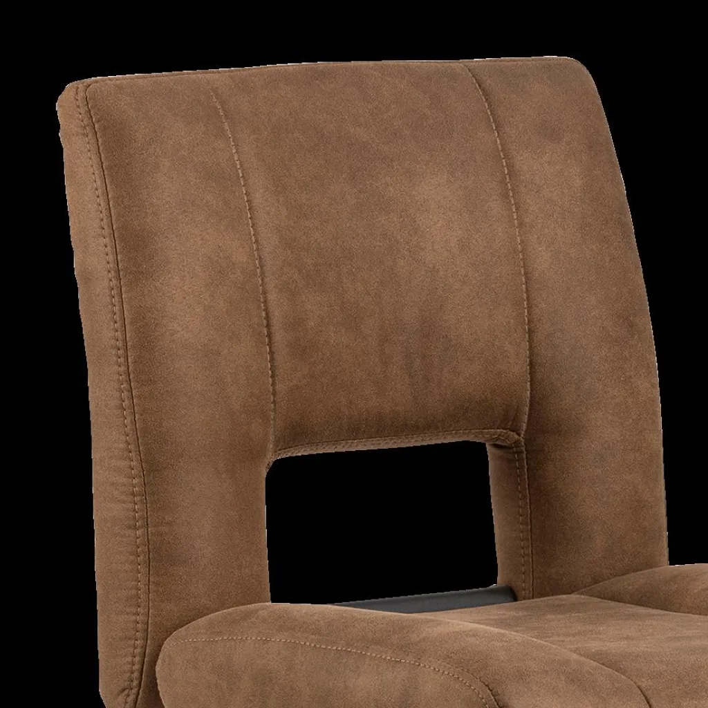 Ygo Barstoel FINLEY Preston fabric light brown 22| Barkrukken