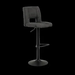 Ygo Barstoel FINLEY Preston fabric anthracite 96| Barkrukken