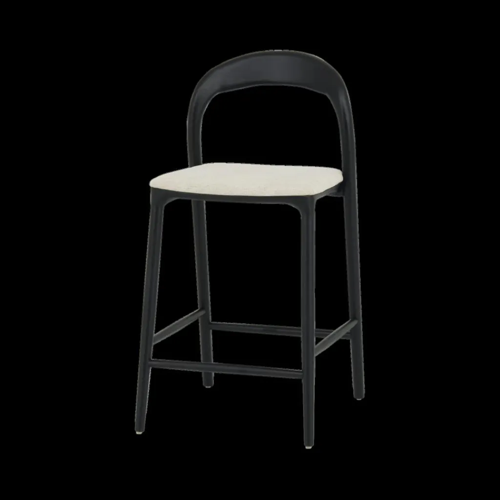 Ygo Barstoel JAAP Ash Wood Black AH68| Barkrukken