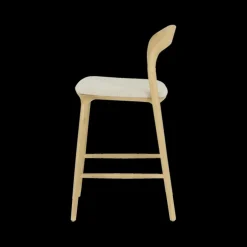 Ygo Barstoel JAAP Ash Wood Natural ZH68| Barkrukken