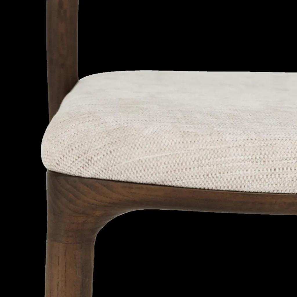 Ygo Barstoel JAAP Ash Wood Walnut ZH68| Barkrukken