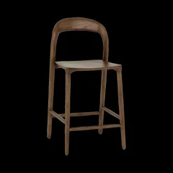 Ygo Barstoel JEPPE Ash Wood Walnut| Barkrukken