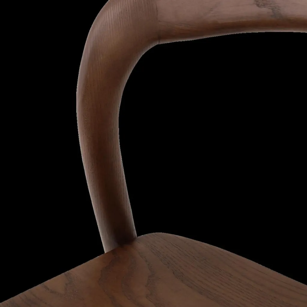 Ygo Barstoel JEPPE Ash Wood Walnut| Barkrukken