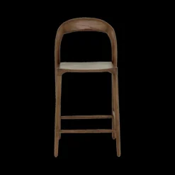 Ygo Barstoel JEPPE Ash Wood Walnut| Barkrukken