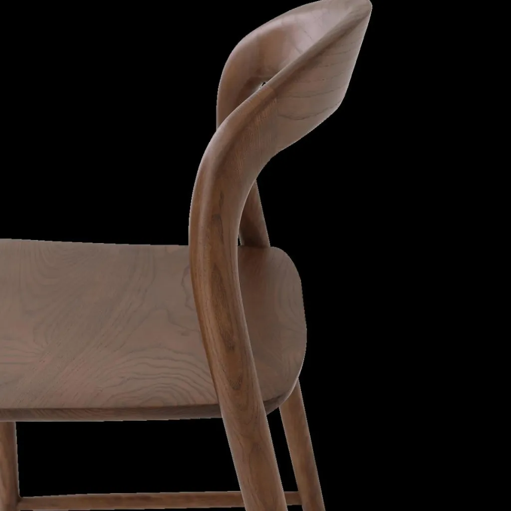 Ygo Barstoel JEPPE Ash Wood Walnut| Barkrukken