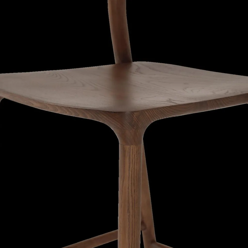 Ygo Barstoel JEPPE Ash Wood Walnut| Barkrukken