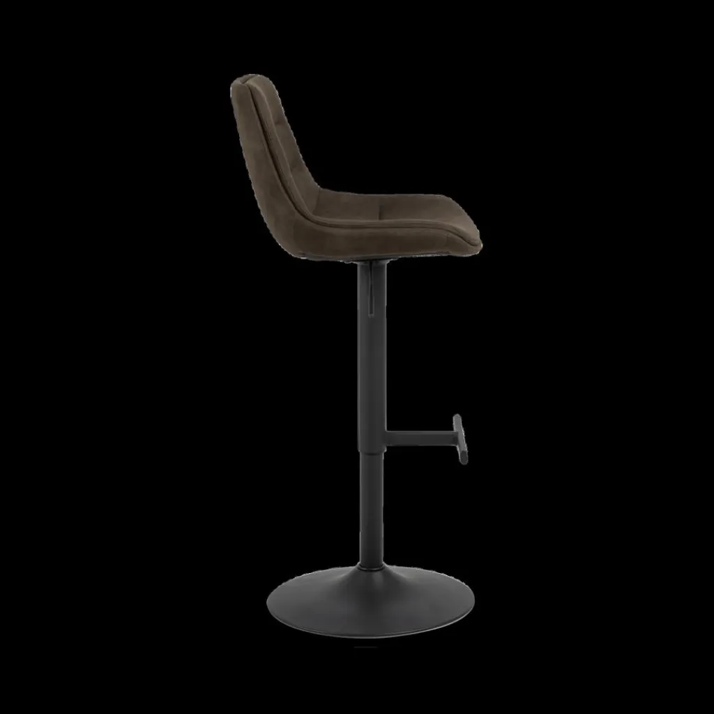 Ygo Barstoel JITSE Preston Antraciet ZH65-86cm| Barkrukken
