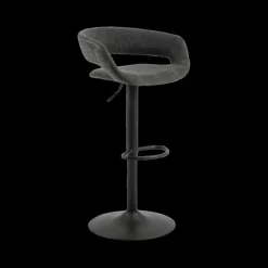 Ygo Barstoel JUSTINE Apia Dark Grey B54| Barkrukken