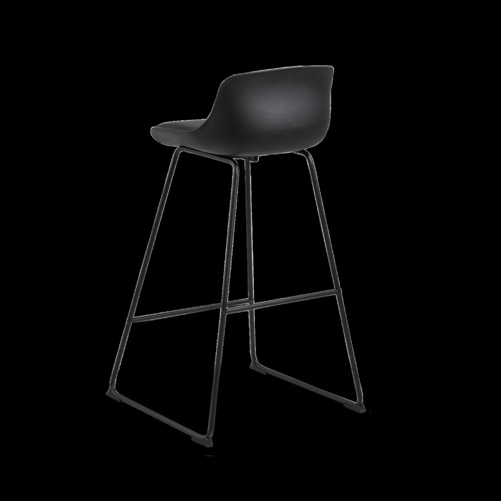 Ygo Barstoel NECTAR PU Leather Look Black - ZH66cm| Barkrukken