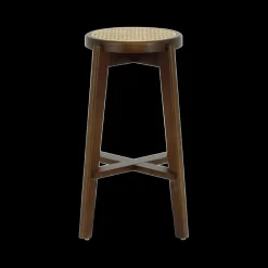 Ygo Barstoel OLAF Beech Wood Walnut ZH66| Barkrukken